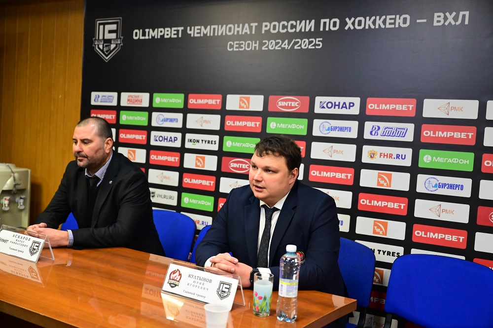 ВХЛ 24/25. «Челмет» – «Олимпия». Пресс-конференция 