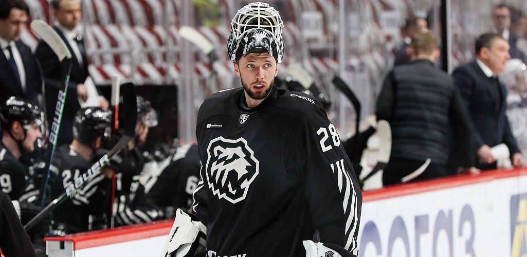 Ivan Fedotov is the best goaltender of the 22nd KHL Week 