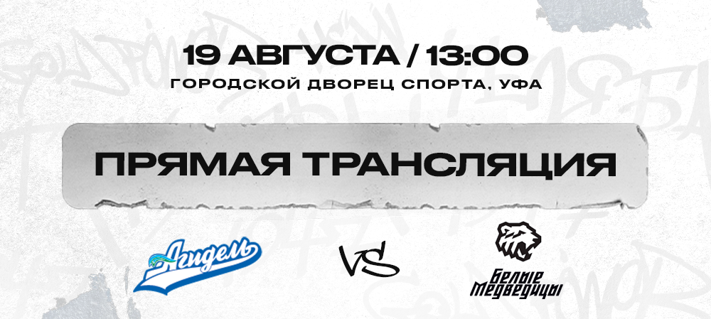 Контрольный матч #2. «Агидель» – «Белые Медведицы». Прямая трансляция 