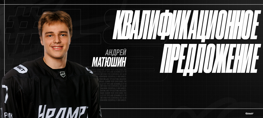 Андрей Матюшин | Квалификационное предложение 