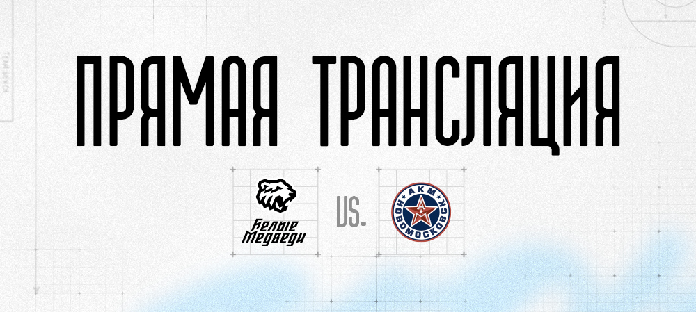 Прямая трансляция матча против «АКМ-Новомосковск» 