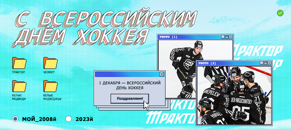 1 декабря — Всероссийский день хоккея 