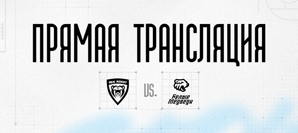 Ссылки на прямую трансляцию матча против «Молота» 