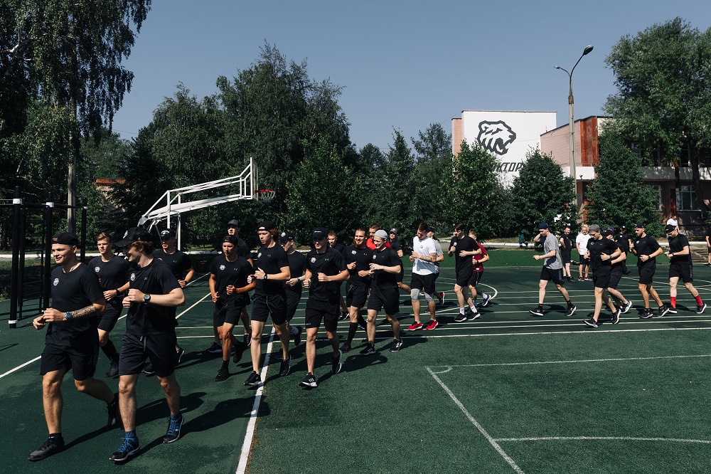 Первая тренировка «Челмета» 