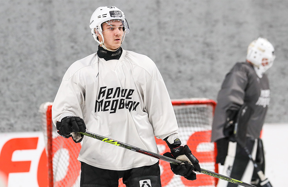 Никита Телегин: «Все ребята выходят на лед с боевым настроем»  