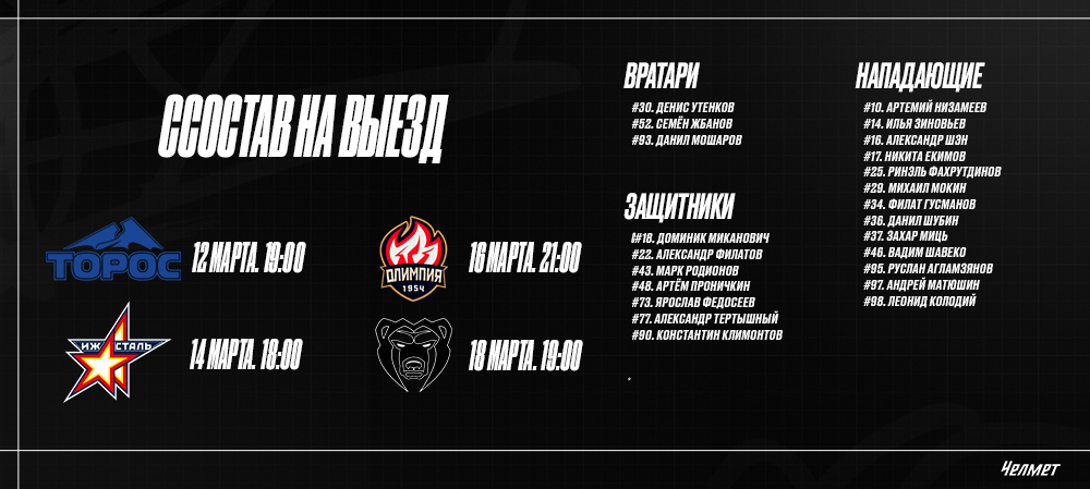 ВХЛ 25/26. Нефтекамск – Ижевск – Кирово-Чепецк – Пермь 