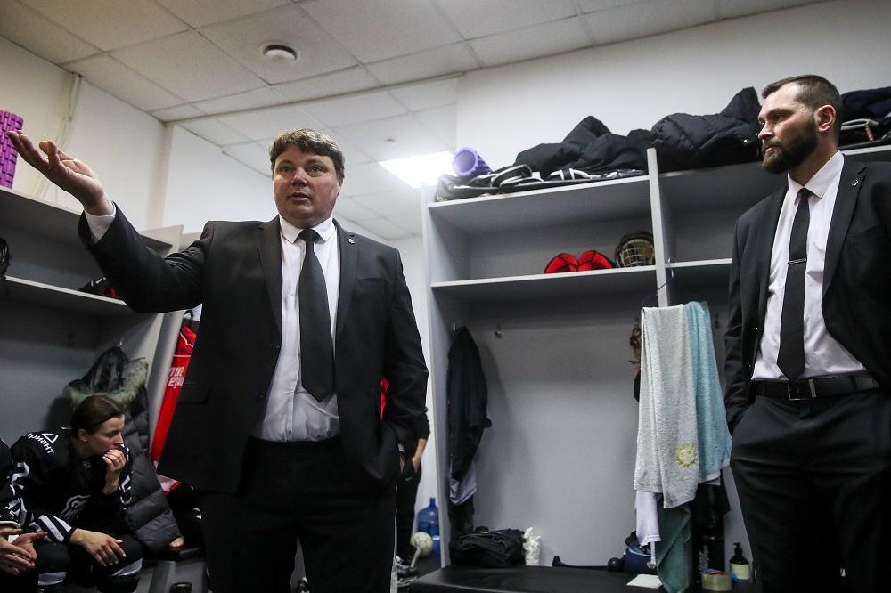 ЖХЛ 23/24. Денис Афиногенов: «Радует, что забросили четыре шайбы» 