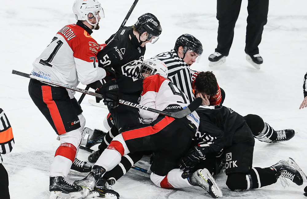 Решения СДК по итогам драк в матче «Белые Медведи» − «Омские Ястребы» 19 марта 