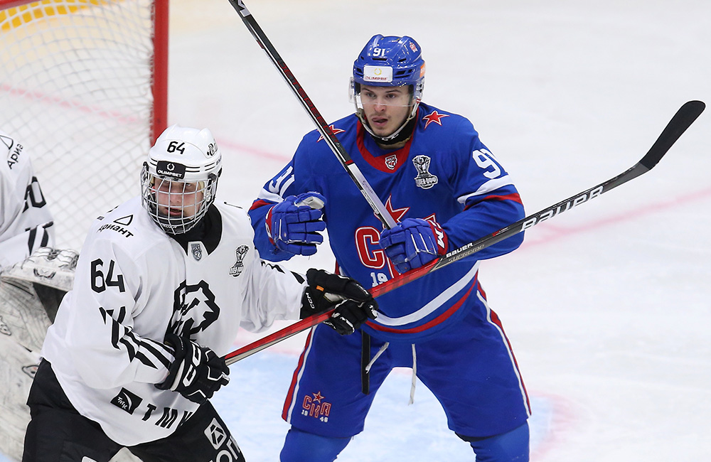 Кубок Харламова 2024. «Белые Медведи» уступили в первой игре полуфинала «СКА-1946»  