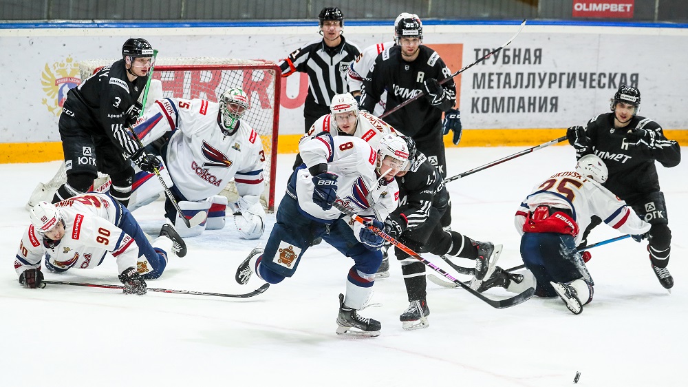 ВХЛ 23/24. «Челмет» – «Сокол» – 0:3 