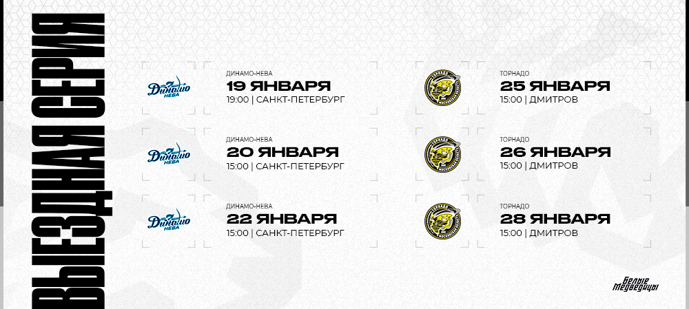 ЖХЛ 24/25. Гостевая серия «Белых Медведиц» 