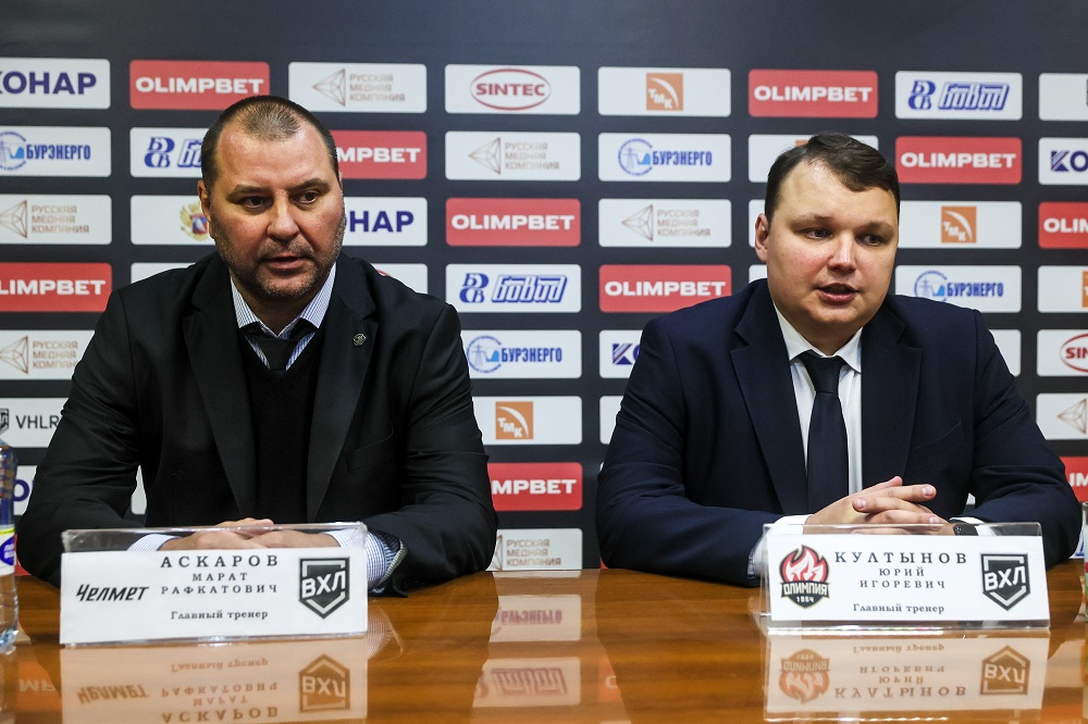 ВХЛ 25/26. «Челмет» – «Олимпия». Пресс-конференция  