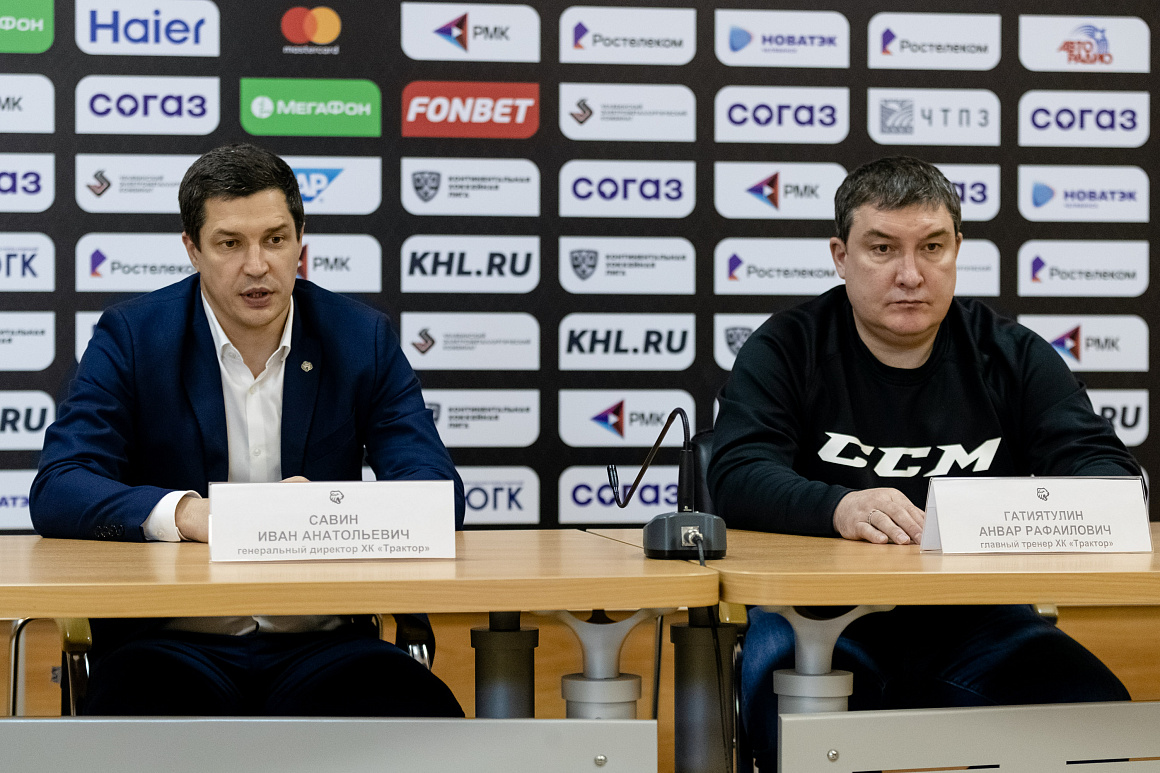 Итоговая сезонная пресс-конференция «Трактора» 