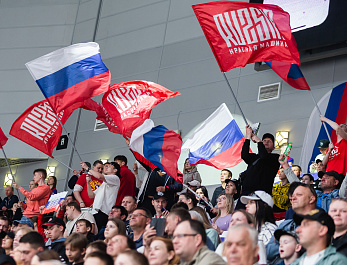 Атмосфера. «Россия 25» vs Белоруссия (6:2) I Второй матч в Челябинске