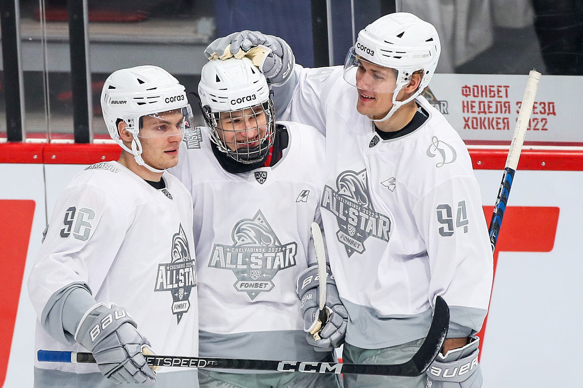 Матч Звёзд КХЛ 2022 | Дивизион Тарасова – обладатели бронзовых медалей 