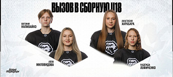 Четыре игрока «Белых Медведиц» — в сборной России U18 