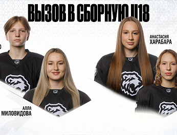 Четыре игрока «Белых Медведиц» — в сборной России U18 