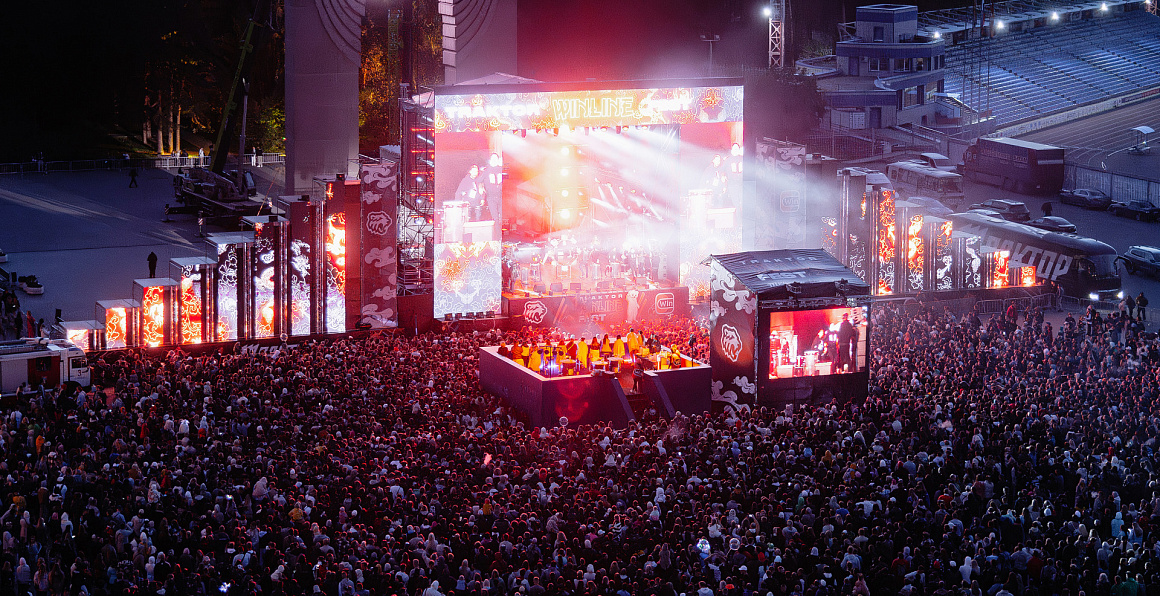 Traktor Winline Fest: 30 тысяч зрителей 