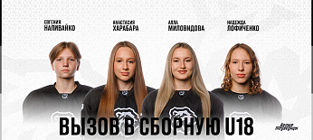 Четыре игрока «Белых Медведиц» – в сборной России U18 