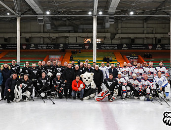 Матч ветеранов в честь юбилея Сергея Иванова