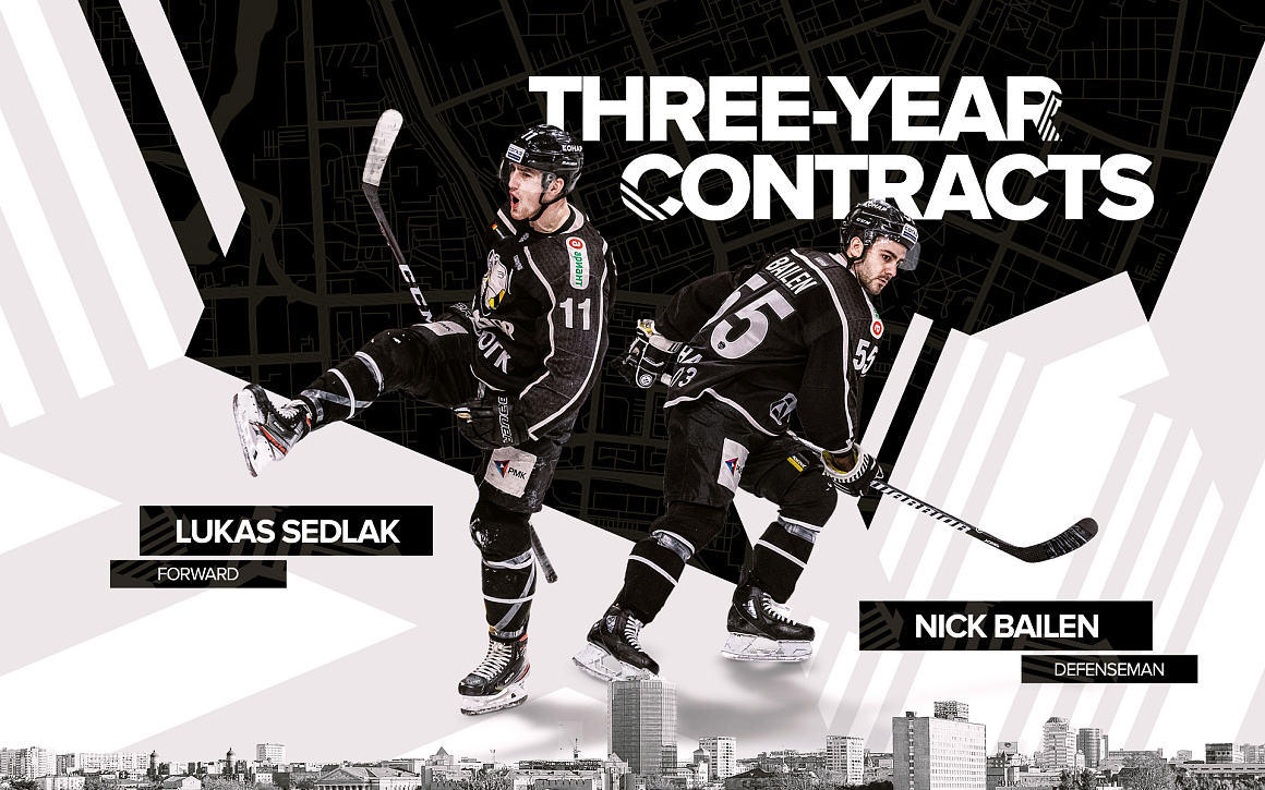 Nick Bailen and Lukas Sedlak signed new contracts 