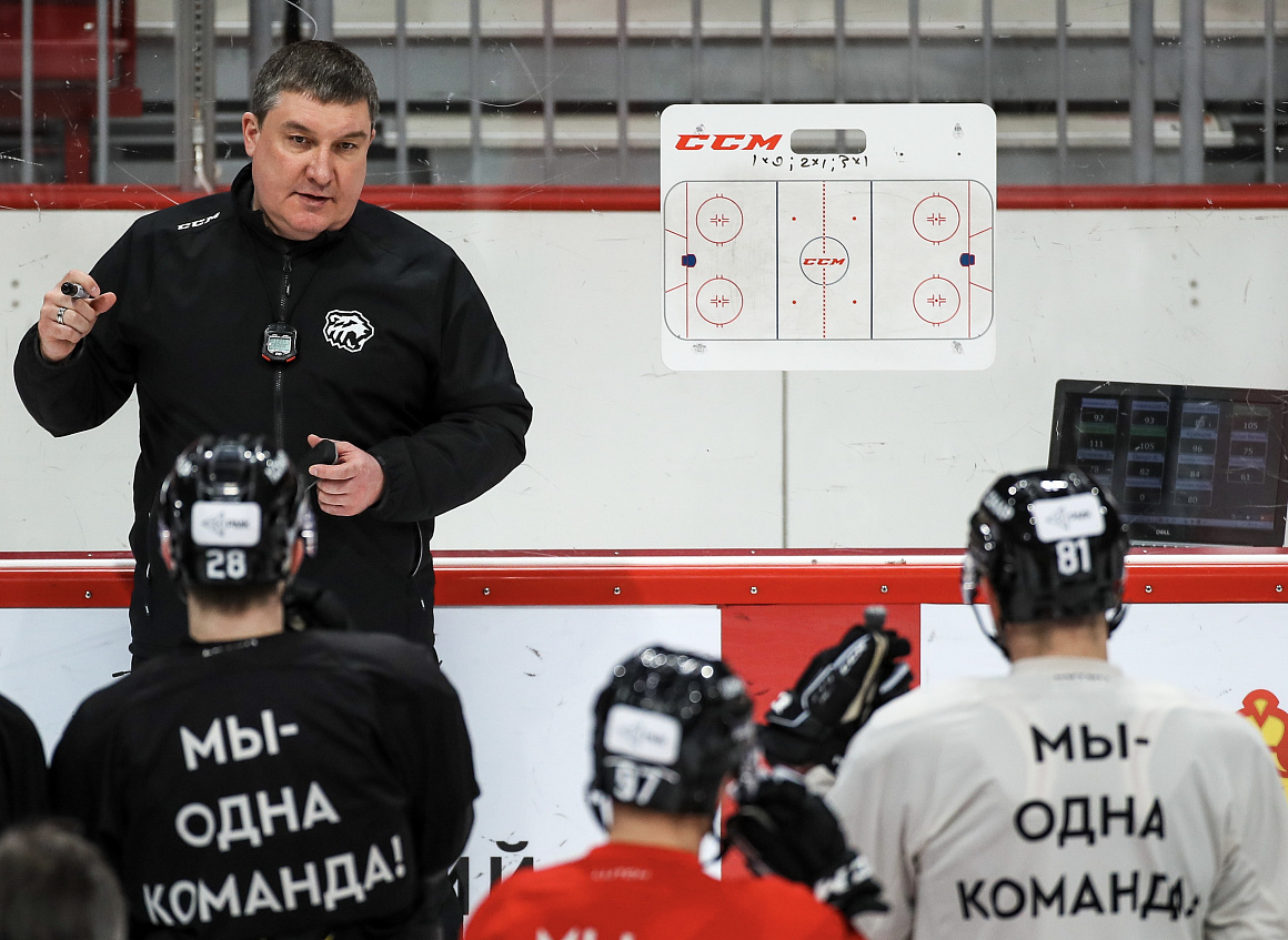 Открытая тренировка для СМИ 