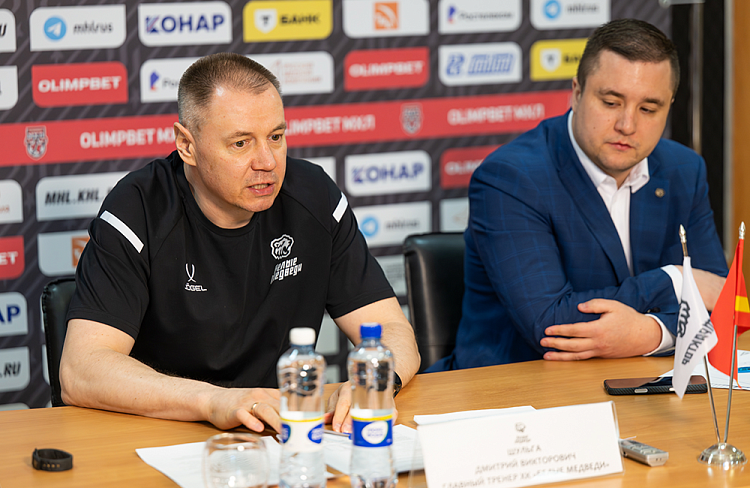 Пресс-конференция «Белых Медведей», посвященная итогам прошедшего сезона OLIMPBET Чемпионата МХЛ 2025/2026 