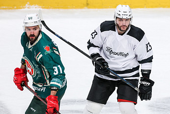 Матч легенд I «Трактор» сыграл с «Ак Барсом» 