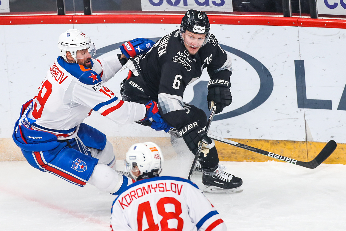 22/23. «Трактор» vs СКА – 3:9 