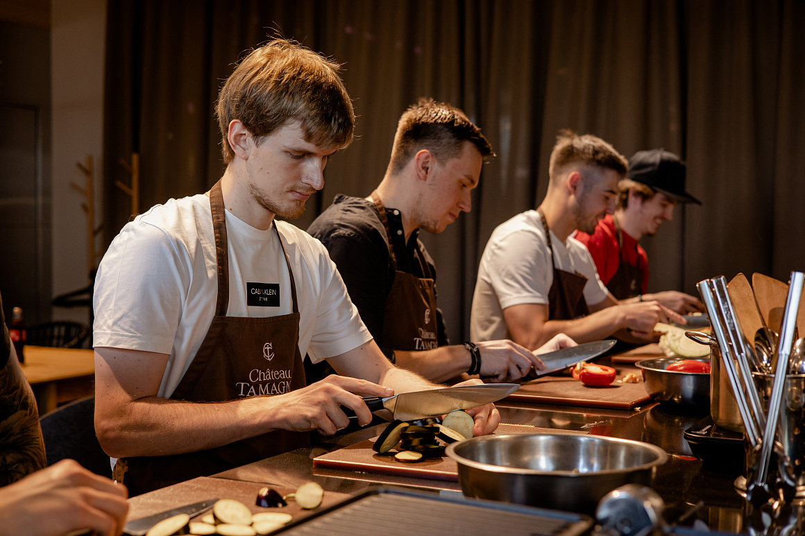 «Трактор» на гастрономическом мастер-классе от ГК «Ариант» 