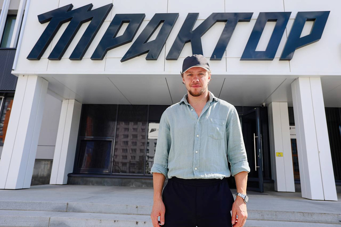 Артемий Панарин провёл мастер-класс в Академии «Трактор» 