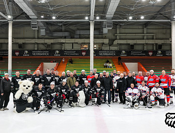 Матч ветеранов, посвященный юбилеям Михаила Природина, Александра Глазкова и Геннадия Иконникова