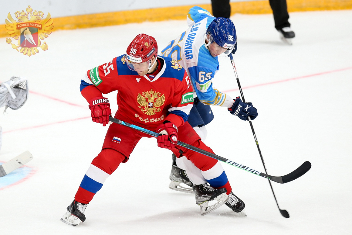 Кубок Первого канала 2022 I Россия разгромила Казахстан со счетом 6:2  